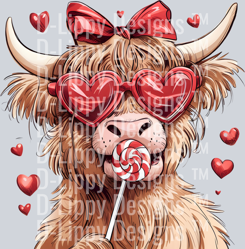 Valentine Cow