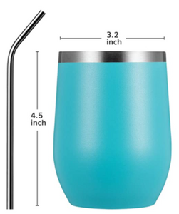 12 oz. Tumbler | (ocean blue 12 ounce tumbler) D-Lippy Designs