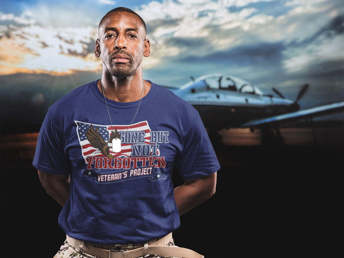 Gone But Not Forgotten Veteran's Project T-Shirt | D-Lippy Designs™